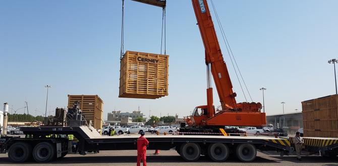 ATLAS Deliver Heavy Lift Cargo for Shagaya Renewal Energy Park