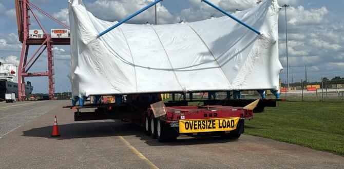 SCACLI Transport Fiberglass Submarine Parts to Canada