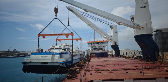 Europe Cargo Handle Passenger Catamaran Transport