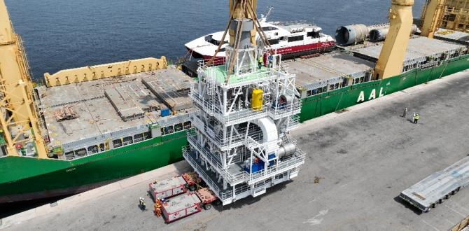 Marinetrans Complete Transportation of Heavy Heater Module