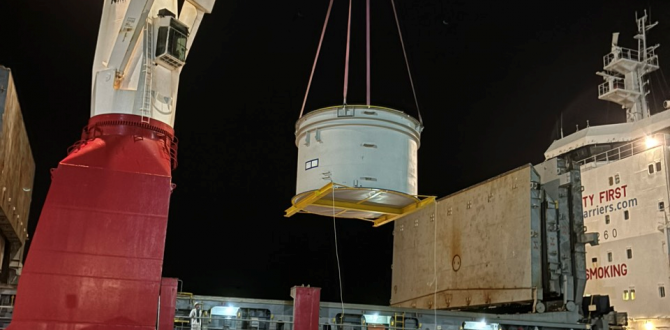 Royal Cargo Deliver Oversized Exhaust System to Ireland