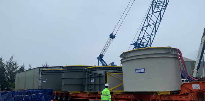Royal Cargo Deliver Oversized Exhaust System to Ireland