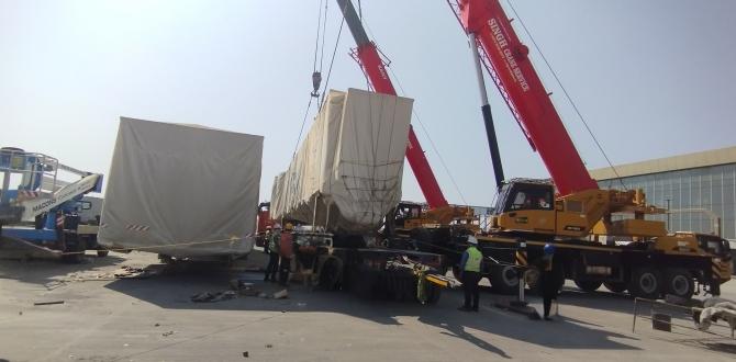 EXG Handles Delivery of Passenger Boarding Bridges