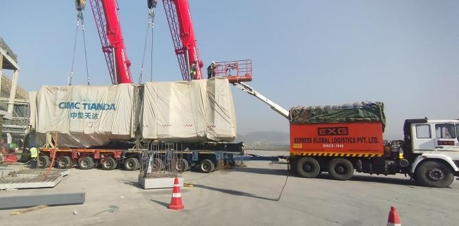 EXG Handles Delivery of Passenger Boarding Bridges