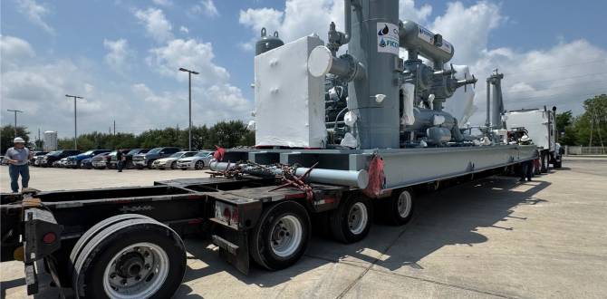 Anker Handle Gas Compressor Project from Texas to Cartagena