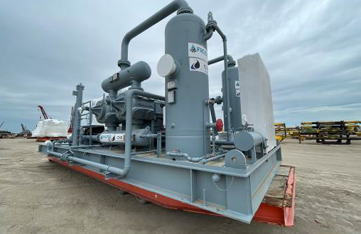 Anker Handle Gas Compressor Project from Texas to Cartagena