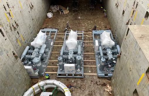 Anker Handle Gas Compressor Project from Texas to Cartagena