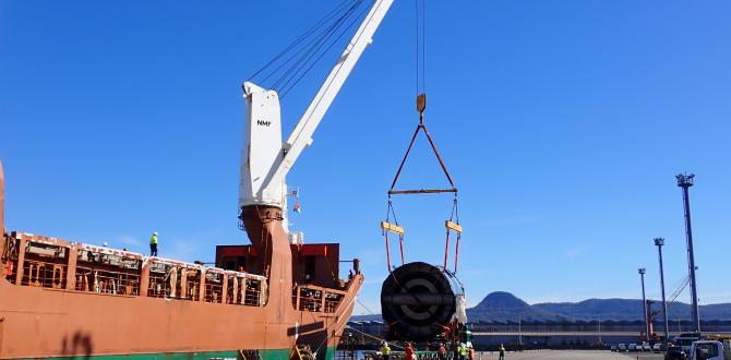TSL Australia Discharge 12 Breakbulk Units at Port Kembla