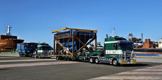 TSL Australia Discharge 12 Breakbulk Units at Port Kembla