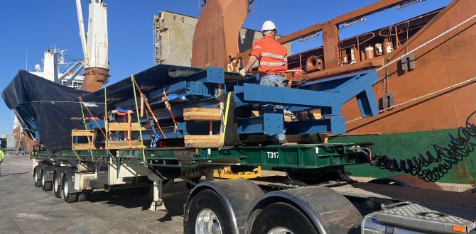 TSL Australia Discharge 12 Breakbulk Units at Port Kembla