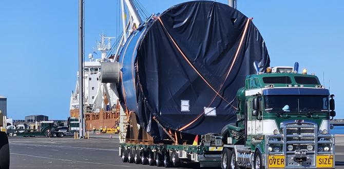 TSL Australia Discharge 12 Breakbulk Units at Port Kembla