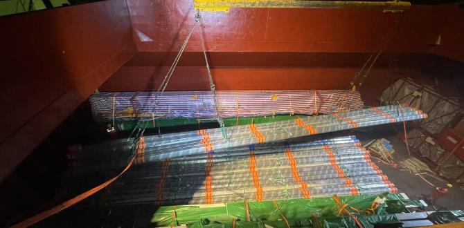 Protranser in China Export Long Steel Pipes to Vietnam