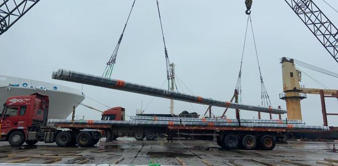 Protranser in China Export Long Steel Pipes to Vietnam