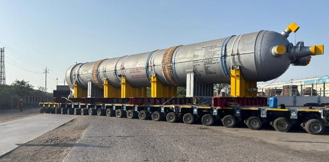 EXG Complete Multimodal Transport of Oversized Equipment