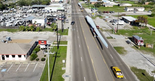 DAKO Share Massive Delivery of Wind Turbine Blades