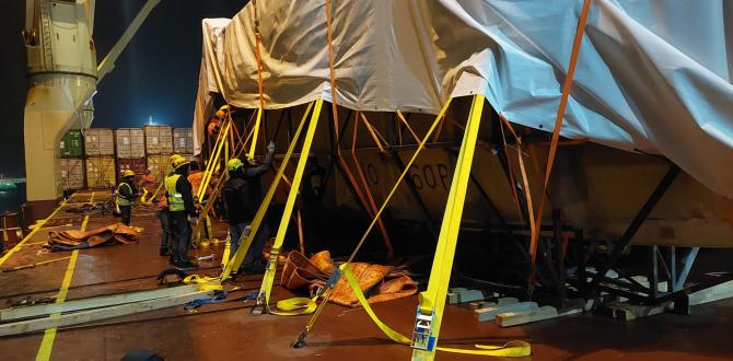 Complex Heavy Lift Project Completed by 3p Logistics in Gdansk