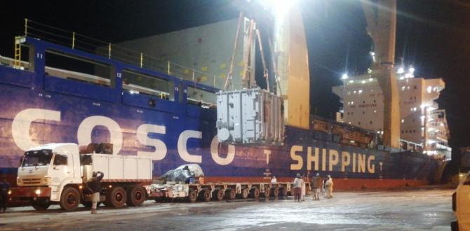 Star Shipping Pakistan Handle 7 Transformers at Port Qasim