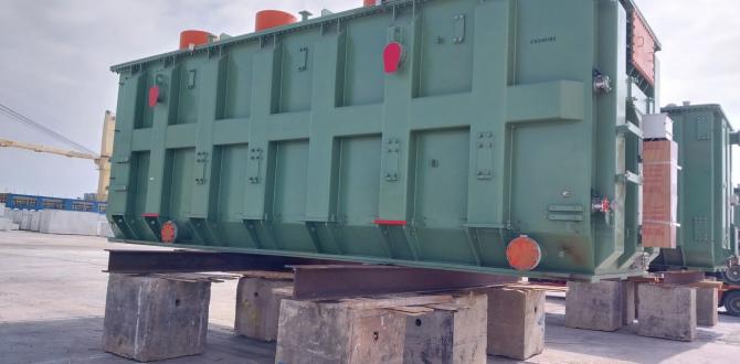 SMTI Receive 14 Transformers at Gabes Port in Tunisia