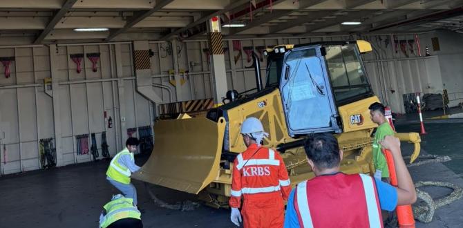 Nonpareil & WRL Australia with RORO Shipment of Dozer