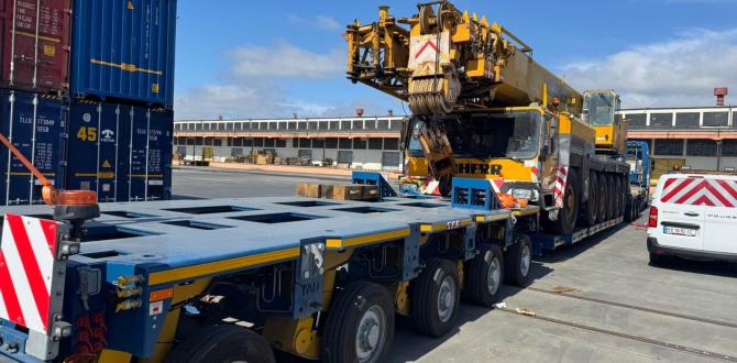 Farcont Manage Delivery of Mobile Crane from Antwerp to Kiev