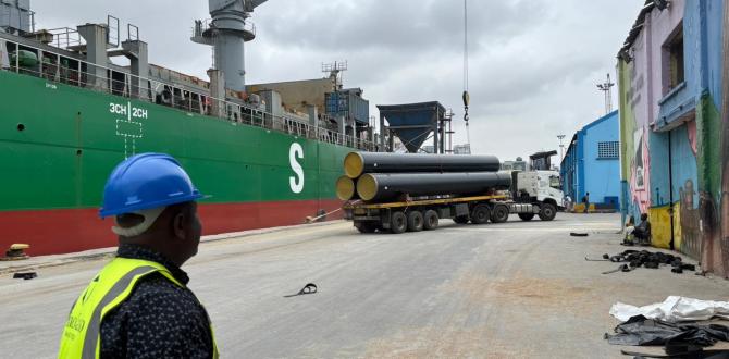 Pinto Basto Deliver 443 Pipes for Angola Water Supply Project