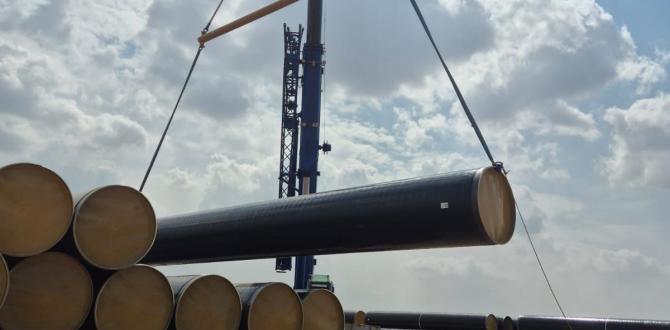 Pinto Basto Deliver 443 Pipes for Angola Water Supply Project