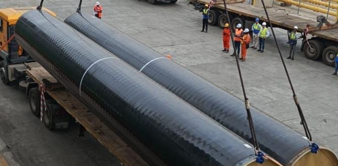 Pinto Basto Deliver 443 Pipes for Angola Water Supply Project