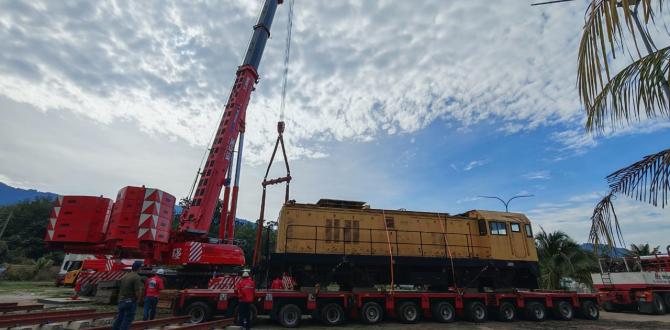 Megalift Malaysia Report Transportation of Rail Equipment