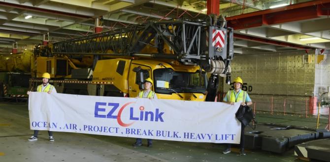 EZ Link Taiwan Handle RORO Shipment of Mobile Crane