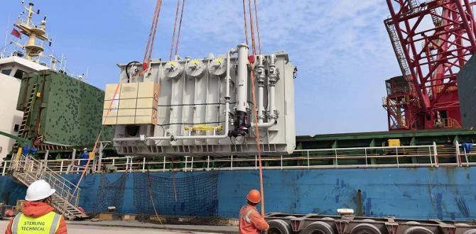 Protranser Report 4 Sets of Transformers from China to Korea