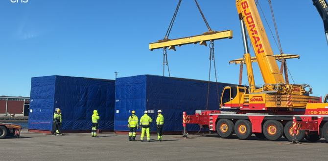 CHS Coordinate Huge Project Logistics Operation from Far East to Finland