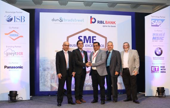 EXG Recognised at Dun & Bradstreet SME Business Excellence Awards 2017
