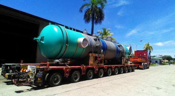 Megalift Handles OOG Cargo from Europe to Labuan in Malaysia