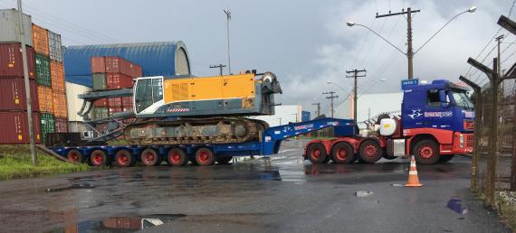 CTO do Brasil Handle Crane Shipment to China