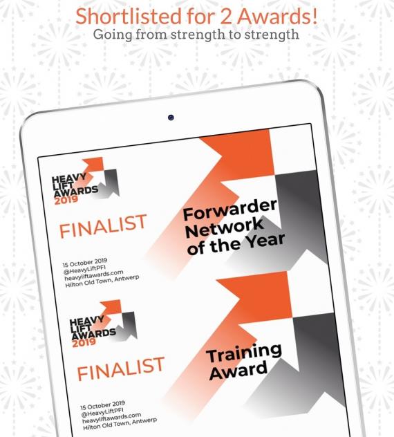 PCN has been shortlisted for 2 HLPFI Heavy Lift Awards!