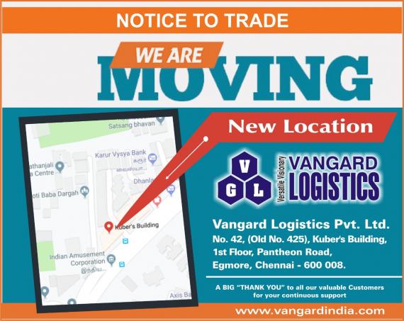 Vangard Logistics Announce Move to New Office
