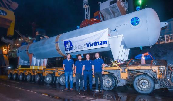 Royal Cargo Complete Important Project in North Vietnam
