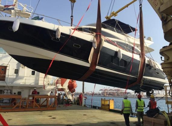 Wilhelmsen UAE Share Yacht Shipment to Gibraltar