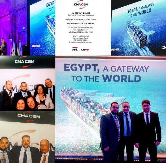 MGL Cargo Services Attend CMA CGM Event in Egypt