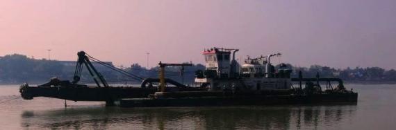 EXG Execute Heavy Lift Project of 565mt Cutter Suction Dredger