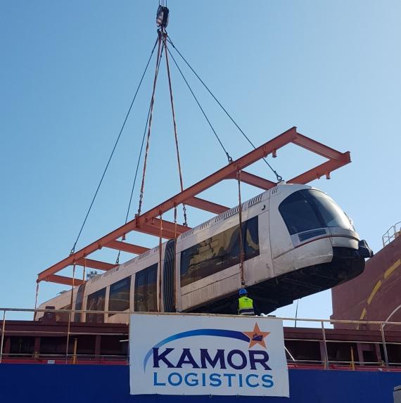 Kamor Handles Another Delivery for Tel Aviv Railway Project
