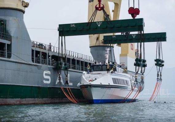 Central Oceans Complete Loading of Ferry