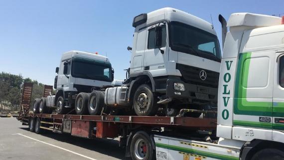 Polaris Handling Shipments of Mercedes-Benz Trucks