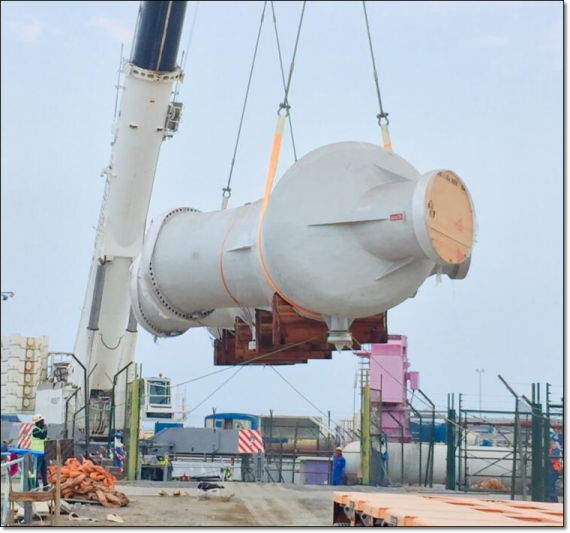 EXG Completes Movement of Manifold Pipes from Mundra to Sohar