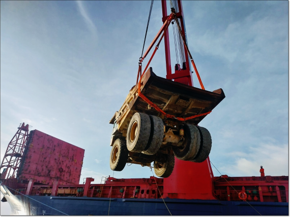Nonpareil International Transport Mining Equipment to Dubai