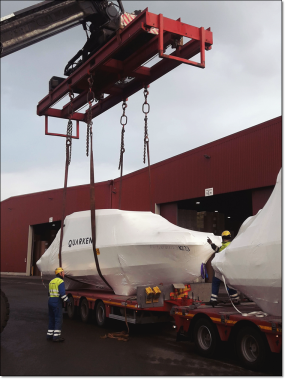 EZ Link & Hacklin Logistics Execute OOG Cargo Movement