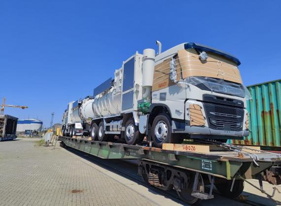 KGE Manage Multimodal Vacuum Transport to Kazakhstan