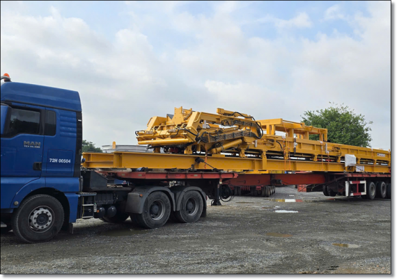 Cuchi Shipping Transport Riser Catwalk to Louisiana