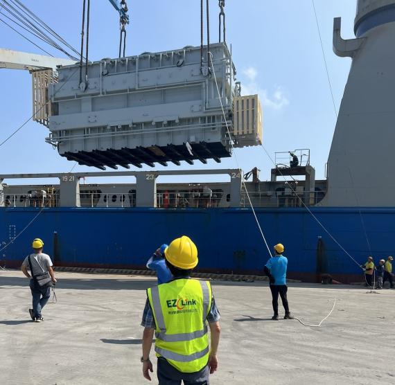 EZ Link Handle Heavy Lift Movement from Taiwan to United States