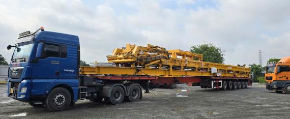 Cuchi Shipping Transport Riser Catwalk to Louisiana